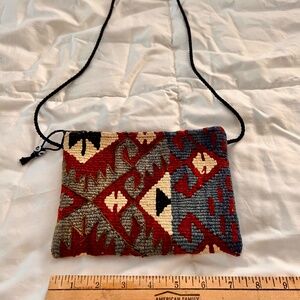 Kilm wool crossbody shoulder bag